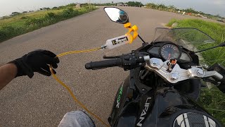 Lifan KPR165R Mileage Test by Next Gear [upl. by Nesila371]