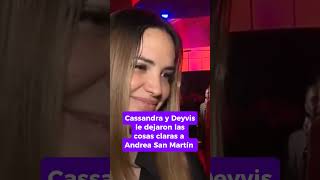 Cassandra y Deyvis arremete contra Andrea San Martín americahoy magalytvlafirme elsapotv [upl. by Reivaxe51]