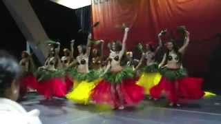 Tahitian dance with Leolani [upl. by Annoyk119]