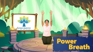 Bhastrika Breathing Exercise for Kids  Power Breath  Boost Immunity  Yoga Guppy with Rashmi [upl. by Abelard]