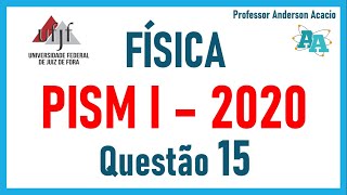 FÍSICA  PISM I 2020  QUESTÃO 15 Impulso e variação da quantidade de movimento [upl. by Aisiram]