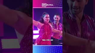 Ilona Maher SET on the Mirrorball Trophy on Dancing With the Stars Season 33 Premiere Nightshorts [upl. by Lazos]