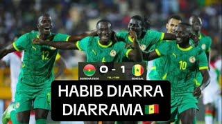 🚨SÉNÉGAL 10 BURKINA FASOEDOU MENDY MONSTRUEUX🔥HABIB DIARRA DIARRAMA🥳✅ [upl. by Bertina224]