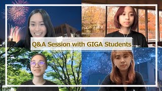 Keio SFC QampA Session with GIGA Students [upl. by Lleynad]