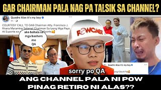 ang channel pala ni boss pow ang pinag retiro ni alas chavit singson gumalaw na pinoyboxing [upl. by Basile]