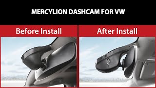 Mercylion OEMstyle G52 Dashcam Install in VW TERAMONT [upl. by Ayanej]