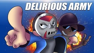 DELIRIOUS ARMY  Animated Music Video By The Spaceman Chaos [upl. by Airod849]