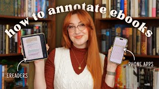 📖 How To Annotate eBooks ✍🏻 get more out of reading digitally with these tips  tricks [upl. by Kenelm]