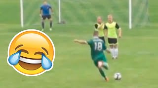 FUNNY FOOTBALL FAILS SKILLS amp GOALS 24 [upl. by Nylidam]