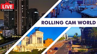 🔴 Live cam World  Rolling Cam around the World  Live webcam [upl. by Anerehs136]