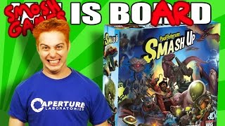 SMOSH GAMES IS BOARD  SMASH UP [upl. by Daisey]