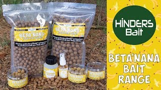 Carp Fishing Bait Boilies  Hinders Betanana Bait Range [upl. by Onaicul]