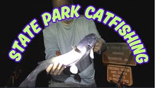 Catfishing  Big Ridge State Park  Tennessee [upl. by Ehrlich574]