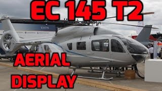 EC145 T2 Helicopter Aerial Display  NOSE DIVE MUST SEE [upl. by Airpac252]