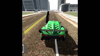 Lamborghini v2 speed tast damageviralshorts shotsfeed shorst [upl. by Winonah]