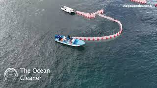 The Ocean Cleaner  Republica Dominicana  Sargassum Barrier [upl. by Annodas]