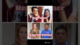 Tmkoc On Screen Partners Vs Real Partner shorts trending viral youtubeshorts [upl. by Onaimad]