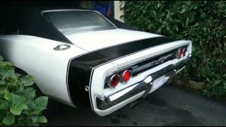 Dodge Charger 1968 440ci cold start  Fabulous sound [upl. by Aiken]