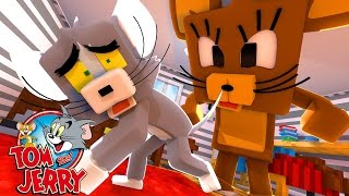 Minecraft JERRY FICOU GIGANTE  09  TOM E JERRY [upl. by Ilujna405]