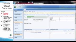 SANGFOR NGFW Global Exclusion configuration [upl. by Raseda900]