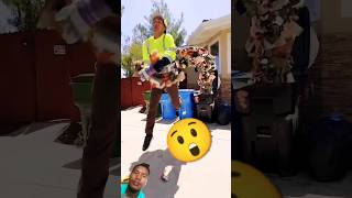 I tried Garbage Collection comedy funny shorts [upl. by Eikcid]