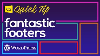How to Build Fantastic Footers in WordPress with Cornerstone [upl. by Yarw3]