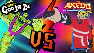 Goo Jit Zu Vs Akedo  Ultimate Fight Compilation  Cartoons For Kids [upl. by Naivaf]