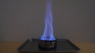 Alcohol Stove  Ultra Easy Tornado Stove AOONI [upl. by Leonora]