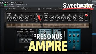 PreSonus Ampire AmpPedalboard Modeling Plugin Demo [upl. by Ignatia]