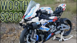 LEGO Technic BMW M1000 RR Motorcycle 42130 Review [upl. by Siubhan696]