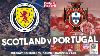 Scotland vs Portugal Live stream TV and kick off details for Nations League clash at Hampden Park [upl. by Kursh]