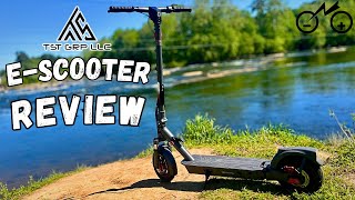 TST Foldable Electric Scooter quotWalkthroughReviewquot [upl. by Chloris]