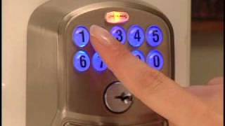 How To Program Your Schlage FE595 Keypad Entry Lock [upl. by Feinstein]