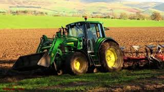 Autumn Ploughing with John Deere [upl. by Arinay]