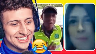 REACCIONANDO A TIKTOKS LEGENDARIOS DE COLOMBIA 😂 [upl. by Rossi]