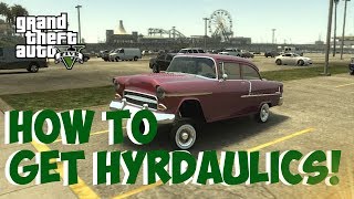 GTA 5 Online  quotHYDRAULICS ON CARSquot How to Get Hydraulic Cars Online GTA 5 Online Mods [upl. by Akkeber283]