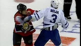 Brian McGrattan vs Wade Belak Round 2 [upl. by Catherina]