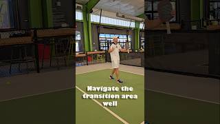 PAUSE and PREPARE through the TRANSITION area and win more points pickleball pickleballcoach [upl. by Elum]