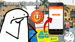 Internet Ilimitado  cómo funcionaba ANONYTUN [upl. by Hpeosj]