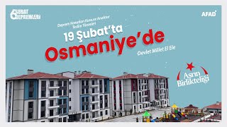 Osmaniye Deprem Konutları Kura Çekilişi [upl. by Florina546]