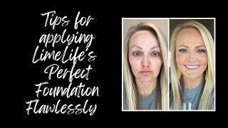 How to apply LimeLife by Alcone’s perfect foundation flawlessly [upl. by Mellisa702]