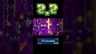 Explorers 22 part 3 Geometry Dash shorts deluxe12 [upl. by Lerej]