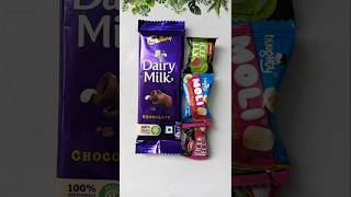 Cadbury Dairy Milk Chocolate or Amber Jelly Candy ASMR shorts ytshorts [upl. by Omer]