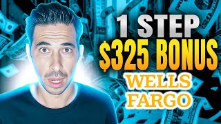 325 FOR 1 DEPOSIT Wells Fargo 325 Checking Bonus Review  Bank Bonus Reviews [upl. by Ahsikin460]