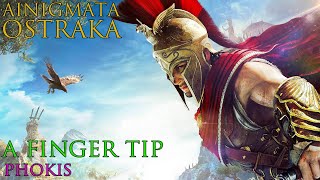 Assassins Creed Odyssey  Ainigmata Ostraka  A Finger Tip Phokis [upl. by Ardene]