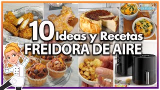 ✅ 10 IDEAS y RECETAS INCREIBLES para tu FREIDORA de AIRE 🤩 ¡SORPRENDENTES 😱 [upl. by Birchard]