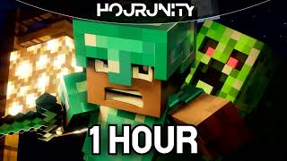 1 HOUR  CaptainSparklez  Revenge Minecraft Song [upl. by Gerty]