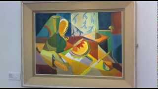 Analysing Cubism at FE McWilliam Gallery [upl. by Durarte389]