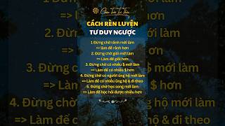 Cách rèn luyện TƯ DUY NGƯỢC giúp bạn NÂNG TẦM bản Thân baihoccuocsong phattrienbanthan [upl. by Ahseniuq561]