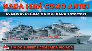 CRUZEIROS DA MSC VOLTAM A NAVEGAR COM NOVAS E CURIOSAS REGRAS DE SEGURANÇA PARA TEMPORADA 20202021 [upl. by Nil]